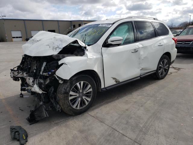 5N1DR2CN4LC609990 - 2020 NISSAN PATHFINDER SL WHITE photo 1