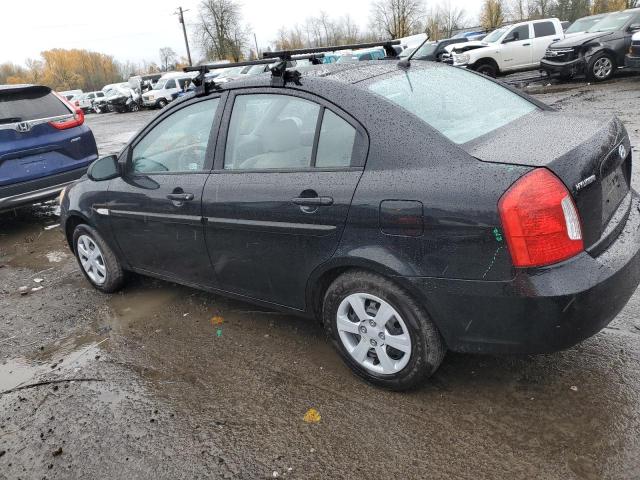 KMHCN46C57U086038 - 2007 HYUNDAI ACCENT GLS BLACK photo 2