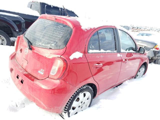 3N1CK3CP3FL231328 - 2015 NISSAN MICRA RED photo 3