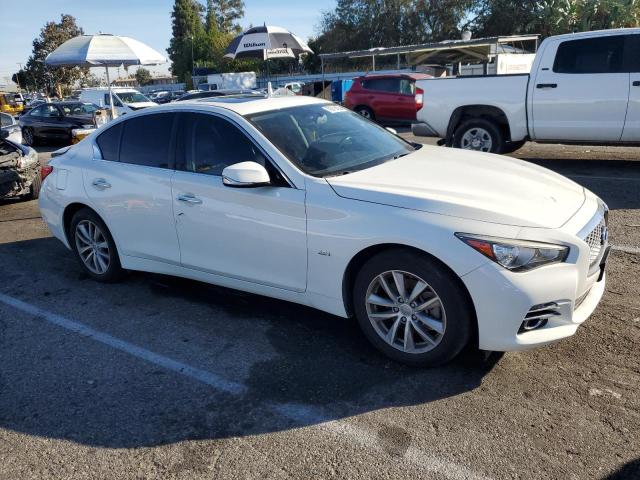 JN1CV7AP9HM641397 - 2017 INFINITI Q50 BASE WHITE photo 4