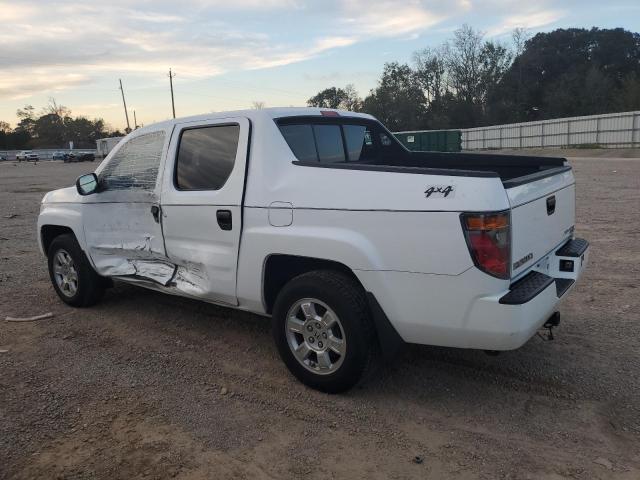 2HJYK16278H503653 - 2008 HONDA RIDGELINE RT WHITE photo 2