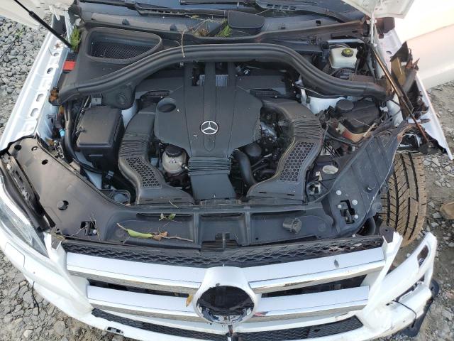 4JGDF6EE4GA635309 - 2016 MERCEDES-BENZ GL 450 4MATIC WHITE photo 12