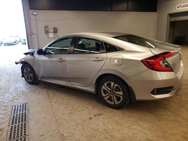 2HGFC2F53JH583694 - 2018 HONDA CIVIC LX SILVER photo 2