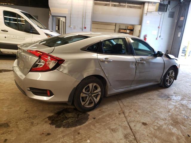 2HGFC2F53JH583694 - 2018 HONDA CIVIC LX SILVER photo 3