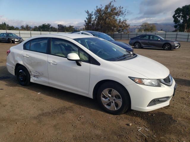 19XFB2F59DE213416 - 2013 HONDA CIVIC LX WHITE photo 4