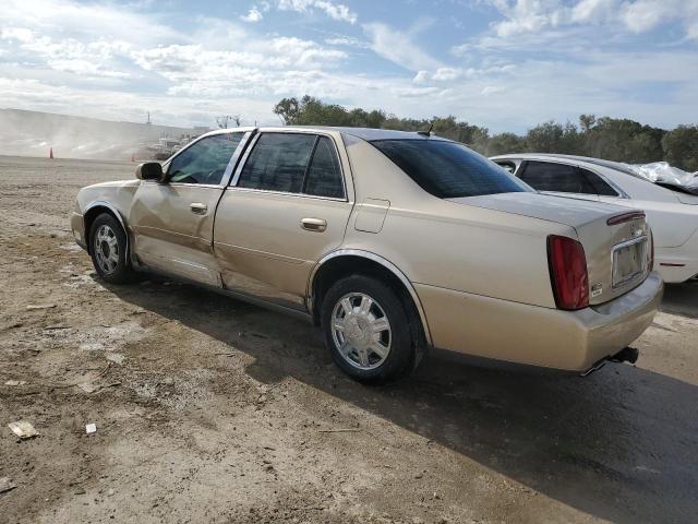 1G6KD57Y75U201211 - 2005 CADILLAC DEVILLE GOLD photo 2