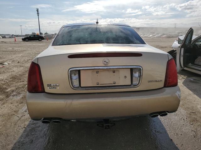 1G6KD57Y75U201211 - 2005 CADILLAC DEVILLE GOLD photo 6