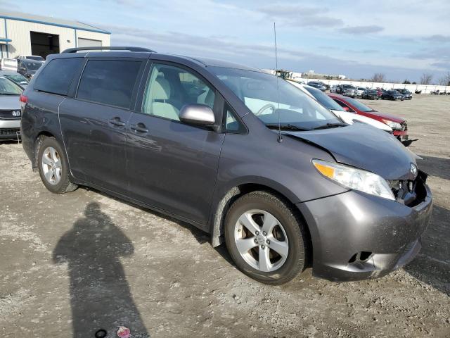 5TDKK3DC7BS163849 - 2011 TOYOTA SIENNA LE CHARCOAL photo 4