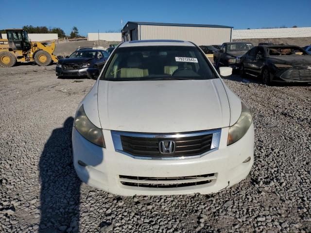 1HGCP36849A010482 - 2009 HONDA ACCORD EXL WHITE photo 5