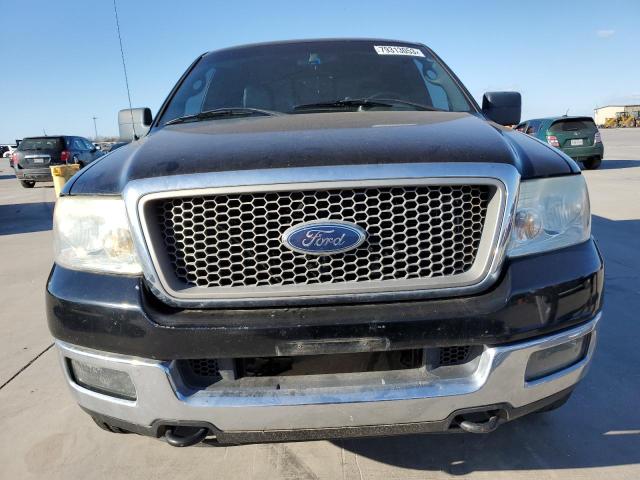 1FTPX14525FA92867 - 2005 FORD F150 BLACK photo 5