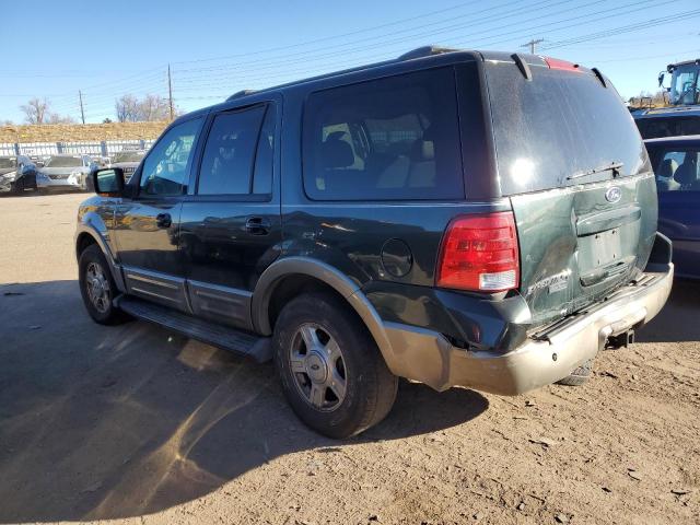 1FMFU18L63LB35713 - 2003 FORD EXPEDITION EDDIE BAUER GREEN photo 2