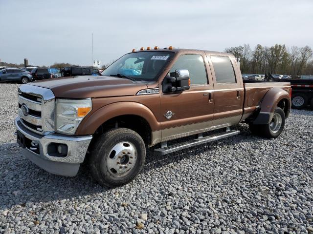 1FT8W3DT5BEB98944 - 2011 FORD F350 SUPER DUTY BROWN photo 2