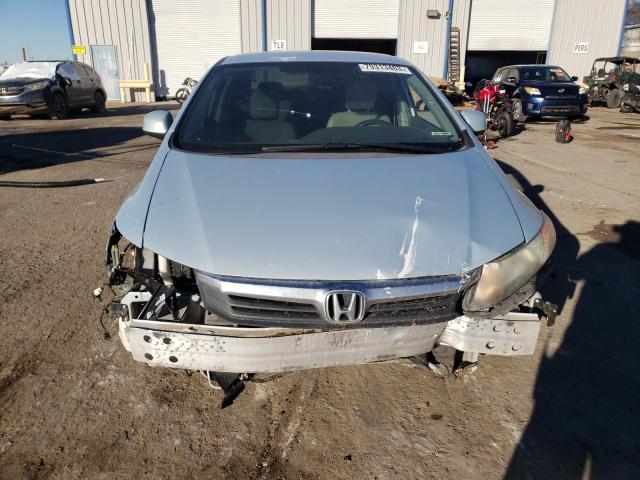 2HGFB2F59CH574083 - 2012 HONDA CIVIC LX SILVER photo 5