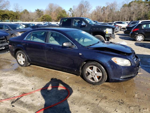 1G1ZG57B88F163097 - 2008 CHEVROLET MALIBU LS BLUE photo 4