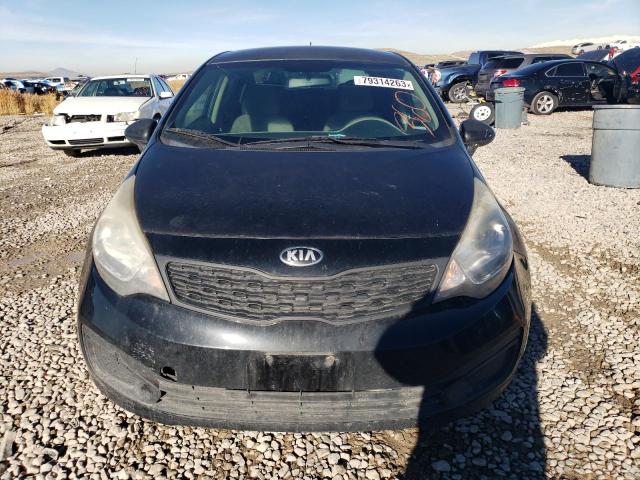 KNADM4A32F6505031 - 2015 KIA RIO LX BLACK photo 5