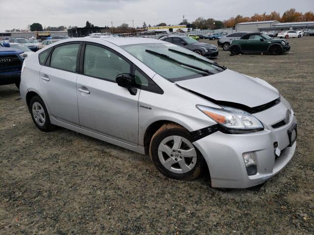 JTDKN3DU6B0296282 - 2011 TOYOTA PRIUS SILVER photo 4