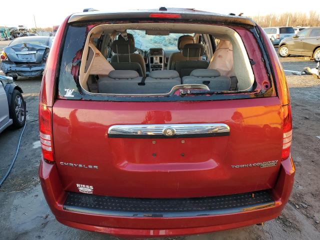 2A4RR5D11AR493556 - 2010 CHRYSLER TOWN & COU TOURING RED photo 6