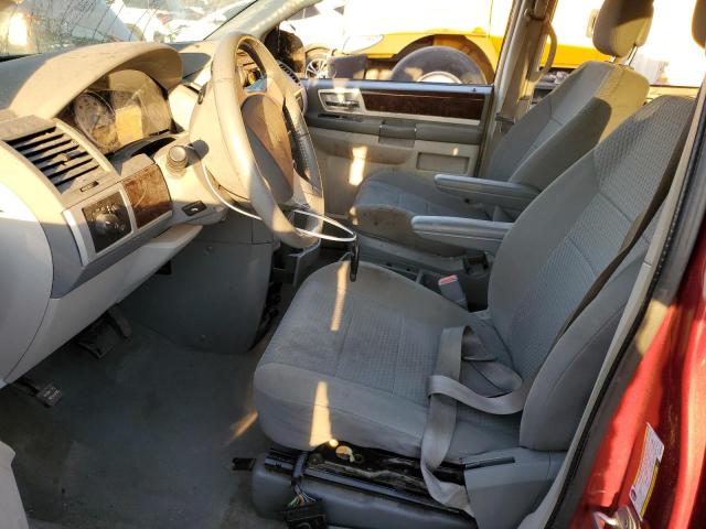 2A4RR5D11AR493556 - 2010 CHRYSLER TOWN & COU TOURING RED photo 7