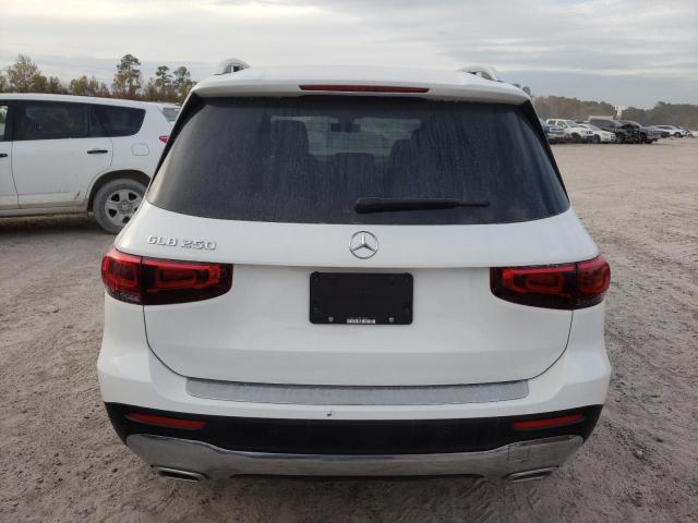 W1N4M4GB6MW113449 - 2021 MERCEDES-BENZ GLB 250 WHITE photo 6