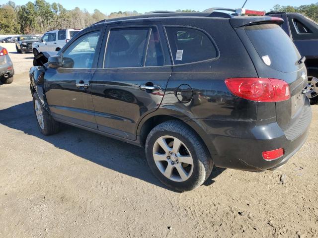 5NMSH13E68H147465 - 2008 HYUNDAI SANTA FE SE BLACK photo 2