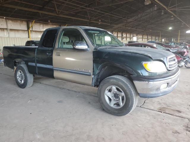 5TBBT4418YS060913 - 2000 TOYOTA TUNDRA ACCESS CAB GREEN photo 4