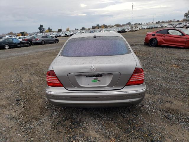 WDBNG70J54A387226 - 2004 MERCEDES-BENZ S 430 SILVER photo 6
