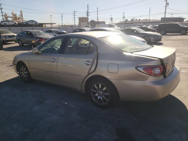 JTHBA30G945000719 - 2004 LEXUS ES 330 GOLD photo 2