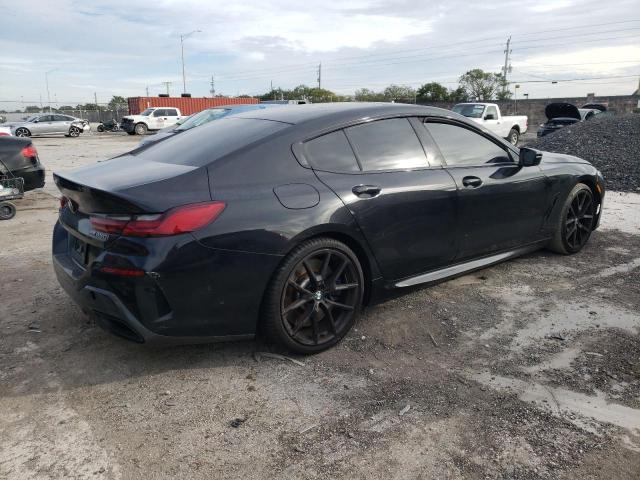 WBAGV8C07MCF63741 - 2021 BMW M850XI BLACK photo 3