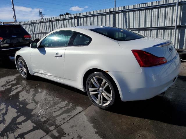 JNKCV64F69M653016 - 2009 INFINITI G37 WHITE photo 2