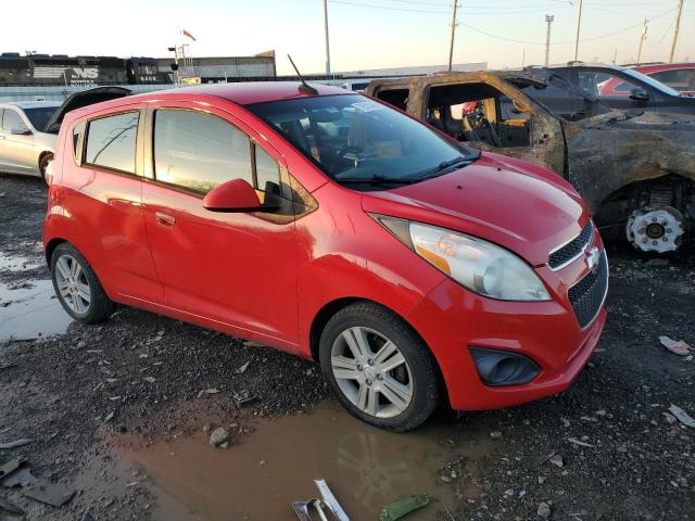 KL8CD6S95EC475108 - 2014 CHEVROLET SPARK 1LT RED photo 4