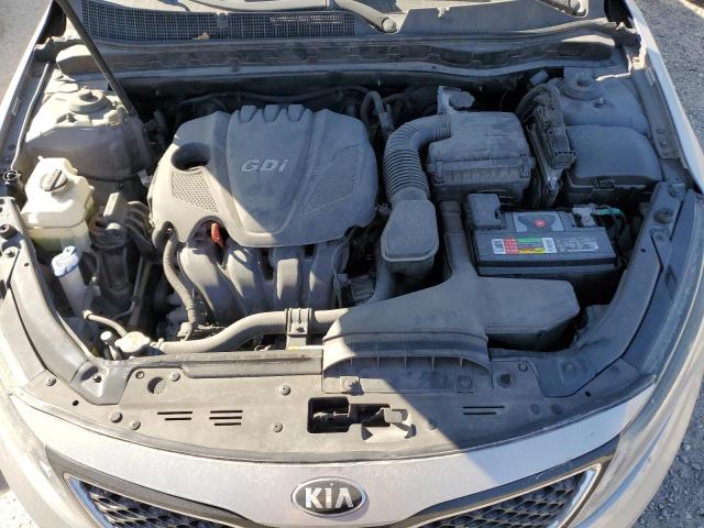 5XXGM4A76FG450040 - 2015 KIA OPTIMA LX SILVER photo 11