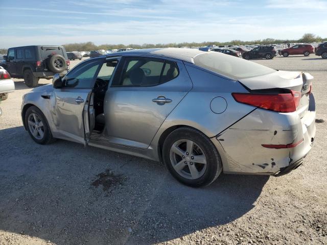 5XXGM4A76FG450040 - 2015 KIA OPTIMA LX SILVER photo 2