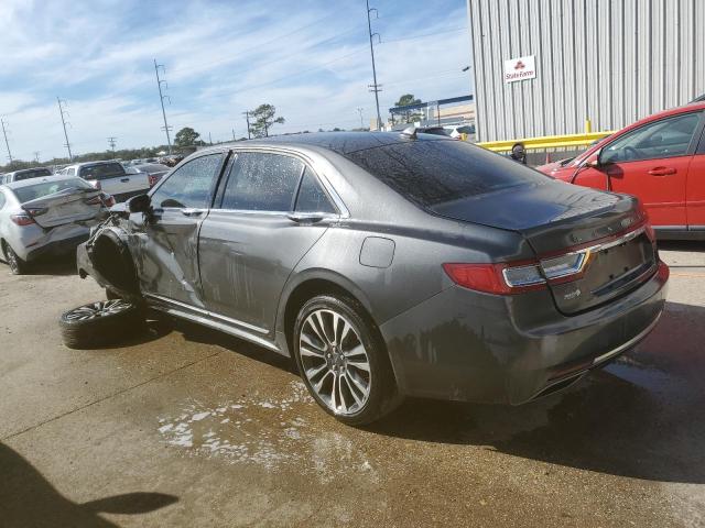 1LN6L9PK1L5604754 - 2020 LINCOLN CONTINENTA GRAY photo 2