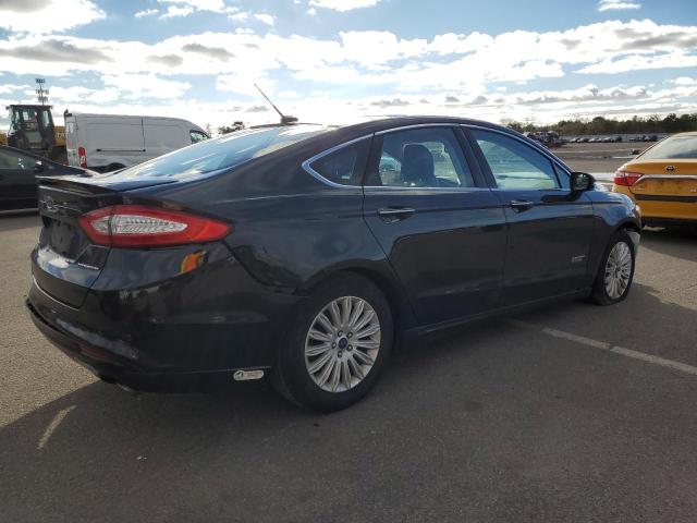 3FA6P0SU9ER382662 - 2014 FORD FUSION TITANIUM PHEV BLACK photo 3