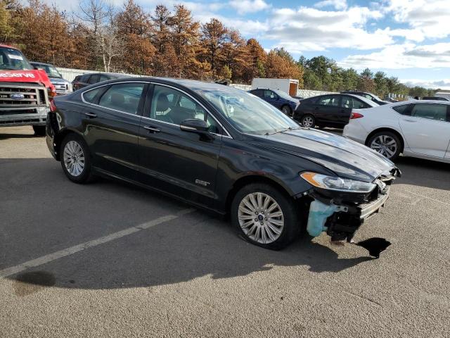 3FA6P0SU9ER382662 - 2014 FORD FUSION TITANIUM PHEV BLACK photo 4