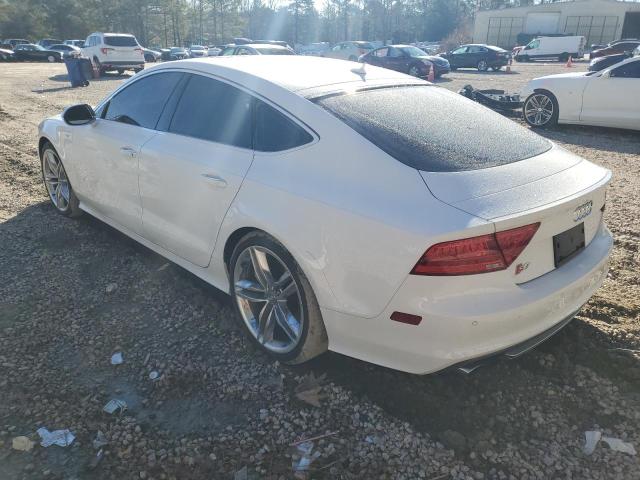 WAUW2AFC0EN073582 - 2014 AUDI S7 PREMIUM WHITE photo 2