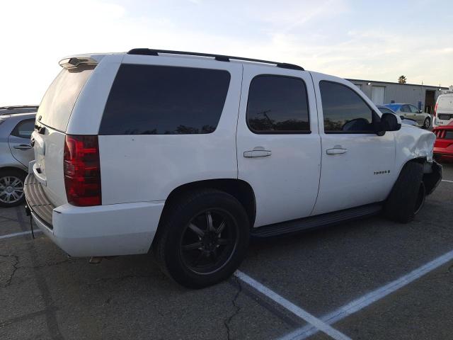 1GNFC13J07R128506 - 2007 CHEVROLET TAHOE C1500 WHITE photo 3