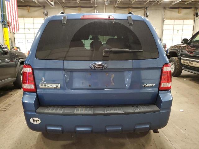 1FMCU93719KC69281 - 2009 FORD ESCAPE XLT BLUE photo 6