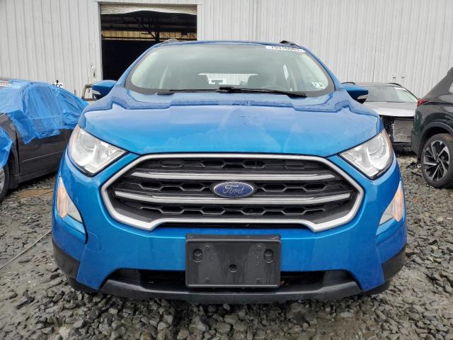 MAJ6S3GL6KC301367 - 2019 FORD ECOSPORT SE BLUE photo 5
