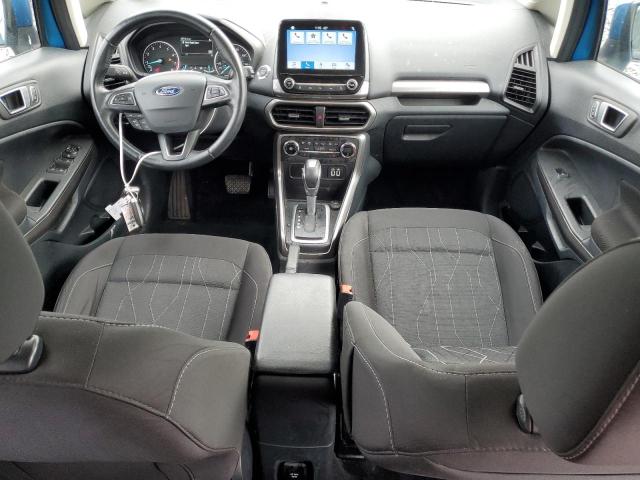 MAJ6S3GL6KC301367 - 2019 FORD ECOSPORT SE BLUE photo 8