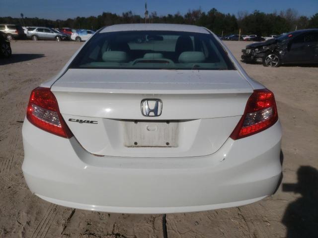 2HGFG3B54CH511194 - 2012 HONDA CIVIC LX WHITE photo 6