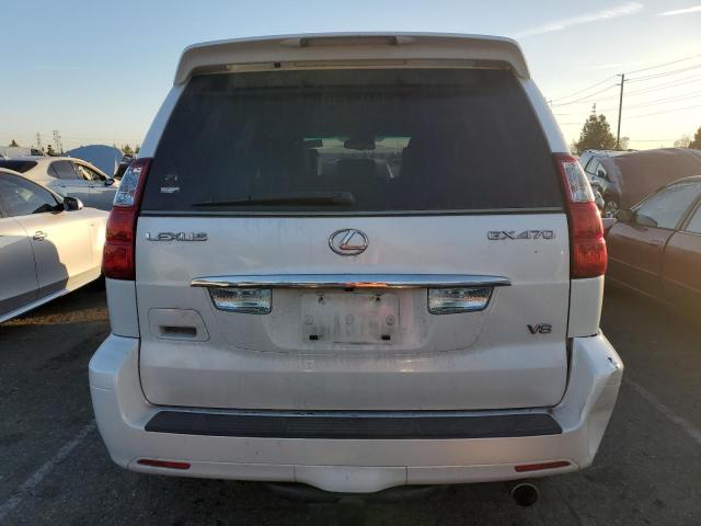 JTJBT20X680153256 - 2008 LEXUS GX 470 WHITE photo 6