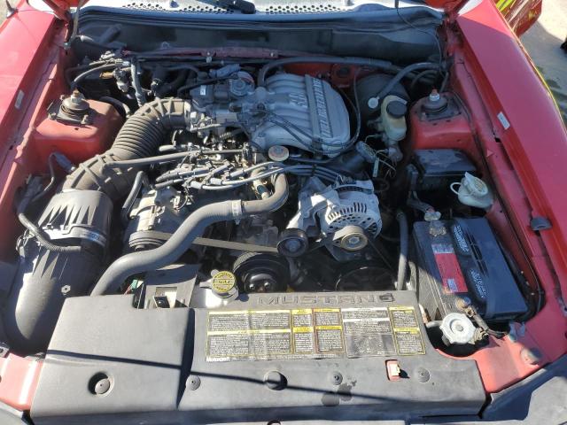 1FALP4447SF275920 - 1995 FORD MUSTANG RED photo 11