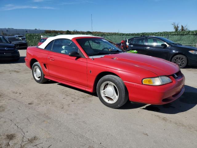 1FALP4447SF275920 - 1995 FORD MUSTANG RED photo 4