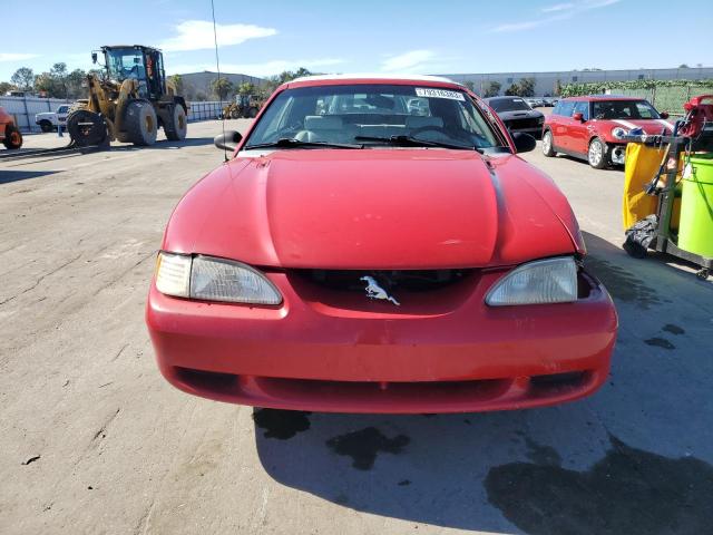 1FALP4447SF275920 - 1995 FORD MUSTANG RED photo 5