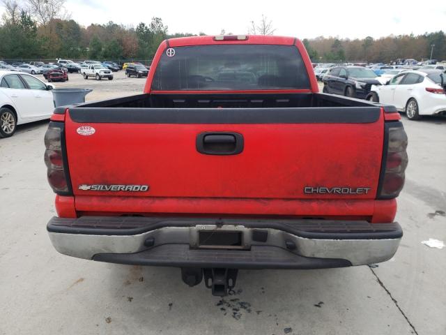 2GCEC13T841305085 - 2004 CHEVROLET SILVERADO C1500 RED photo 6