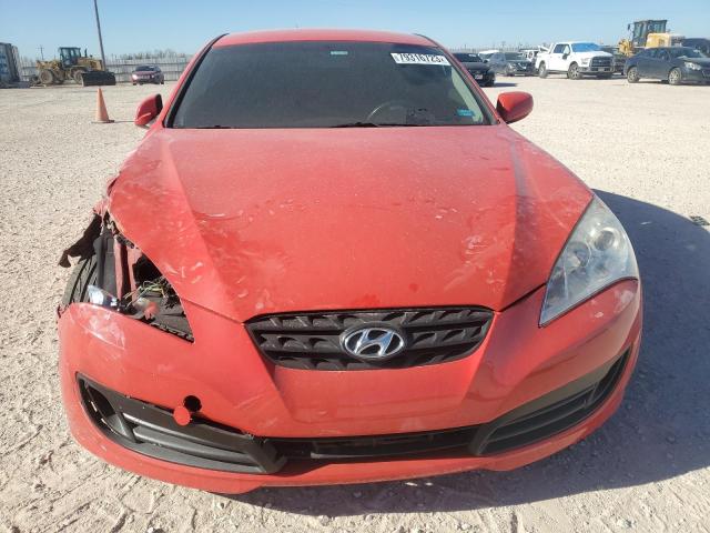 KMHHT6KD4CU076990 - 2012 HYUNDAI GENESIS CO 2.0T RED photo 5