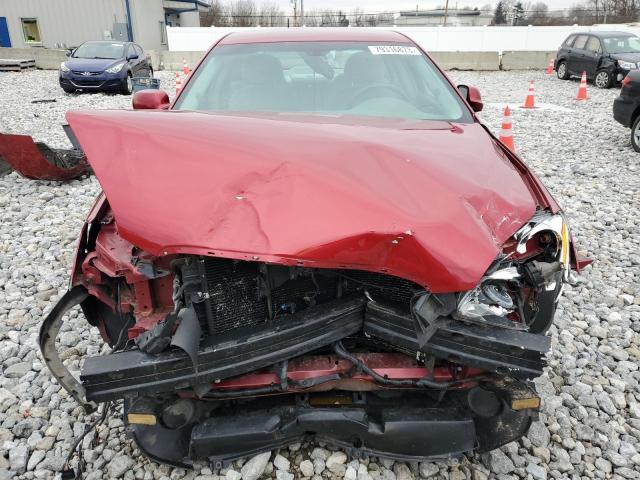 1G4HA5EM4BU132954 - 2011 BUICK LUCERNE CX RED photo 5