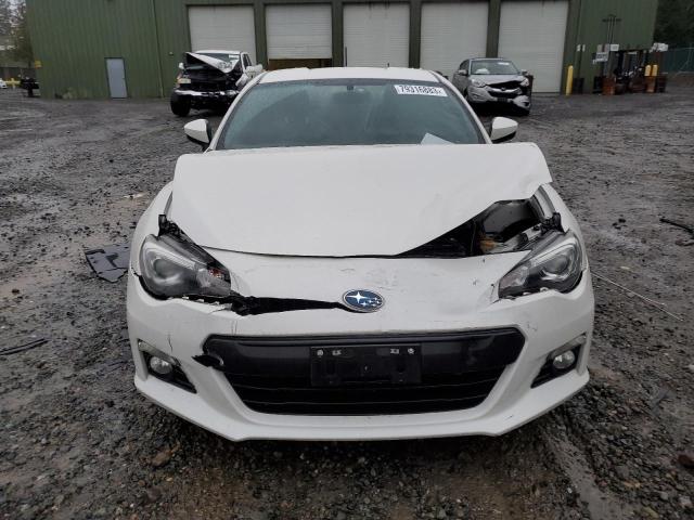 JF1ZCAC10D2610134 - 2013 SUBARU BRZ 2.0 LIMITED WHITE photo 5