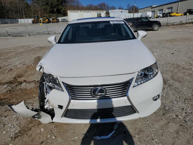 JTHBK1GG8F2206576 - 2015 LEXUS ES 350 WHITE photo 5